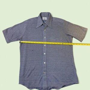 Black & white houndstooth button-up